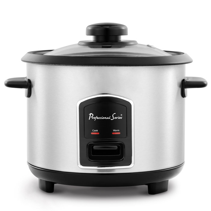 ContinentalElectric Continental Electric Stainless Steel Rice Cooker